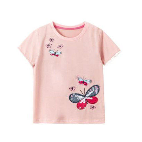 Butterfly Applique T-Shirt