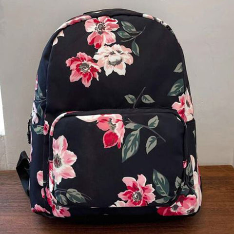 Flower Graphic Classic Backpack