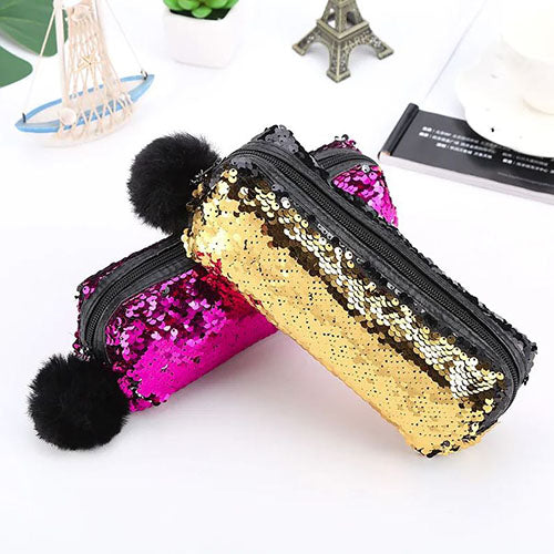 Sequin Pencil Case