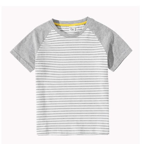 Stripe Patchwork T-Shirt