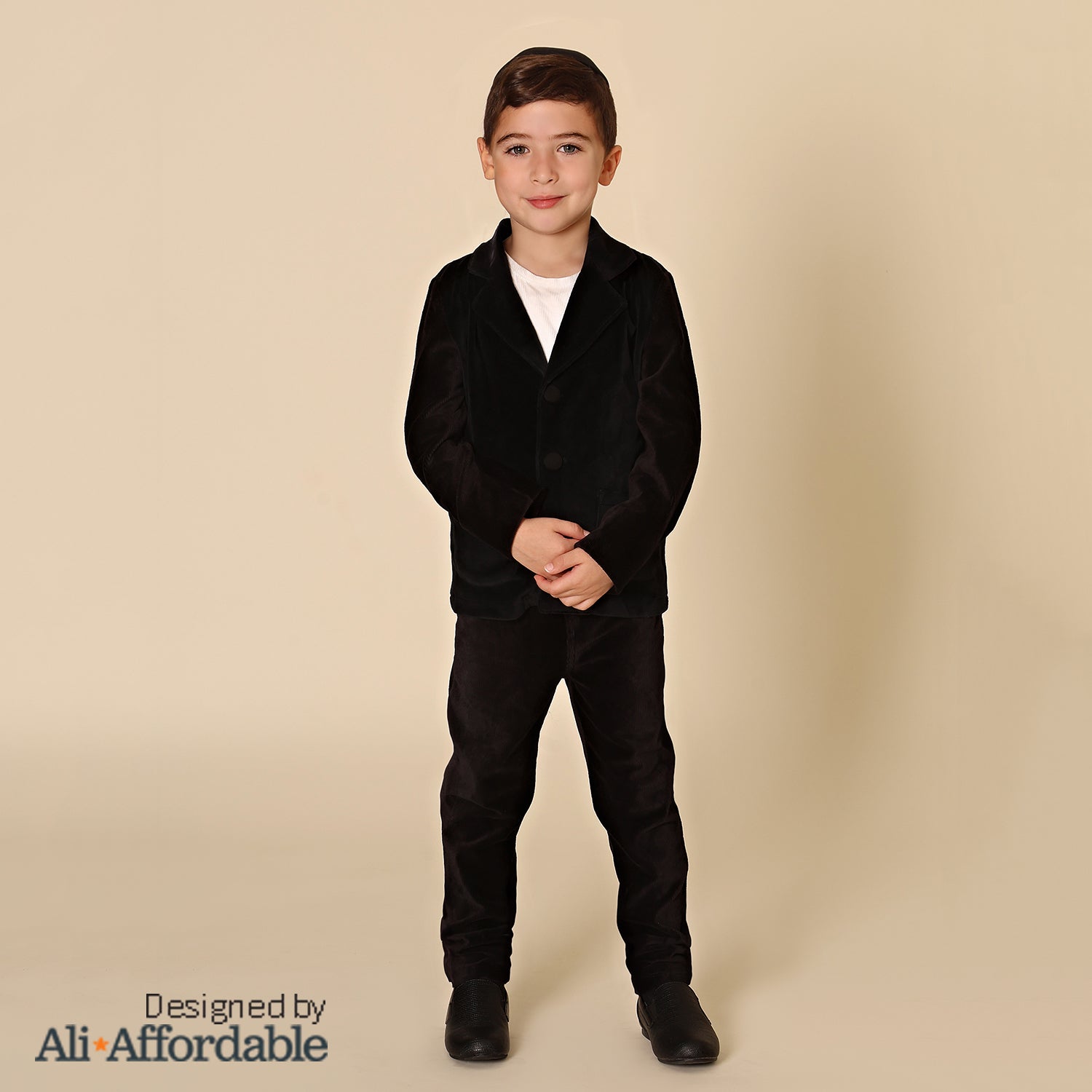 Corduroy Shabbos Blazer and Pants Set