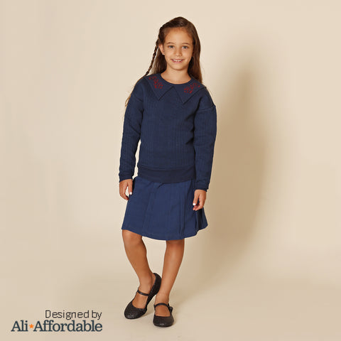 Cable Knit Shabbos Top/Skirt