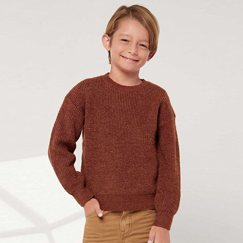 Boys Drop Shoulder Sweater