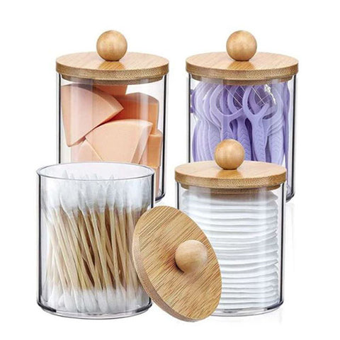 Bamboo Storage Jar