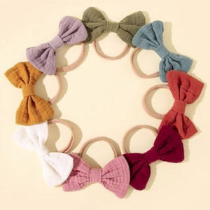 Baby Bow Headband 8 pc