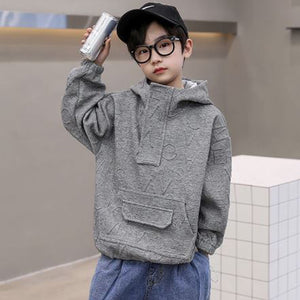 Embossed Pullover