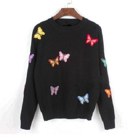 Butterfly Sweater