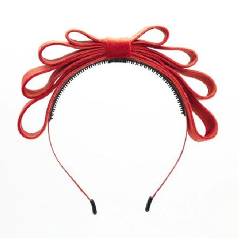 Wool Bow Headband