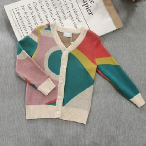 Colorblock Cardigan