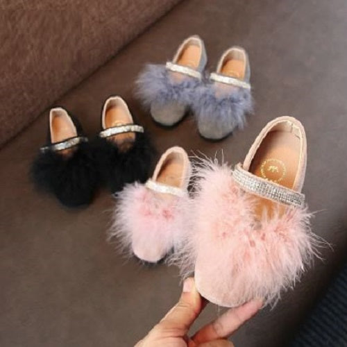Fur Princess Shoes