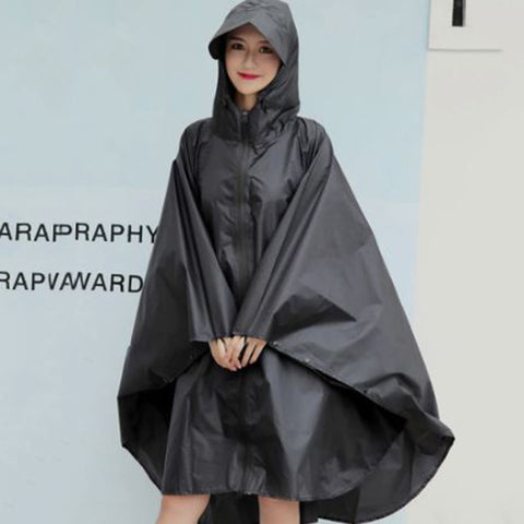 Hooded Rain Poncho
