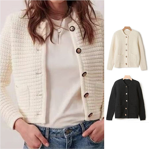 Cotton Knit Cardigan