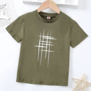 Toddler Boys Geo Print Tee