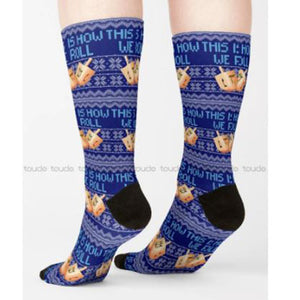 Dreidel Socks