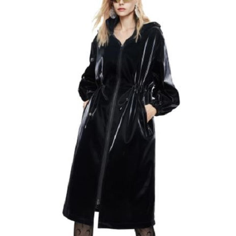 Patent Leather Raincoat