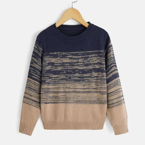 Boys Colorblock Sweater