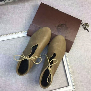 Soft Leather Lace Up Shoes