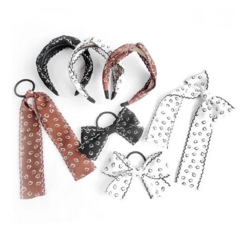 Heart Print Accessories