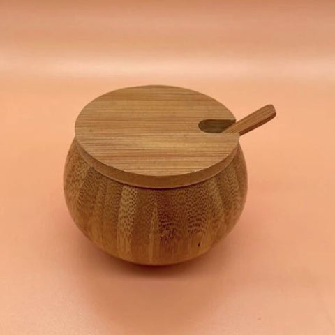 Wooden Pattern Seasoning Box