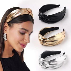 Metallic Knot Headband