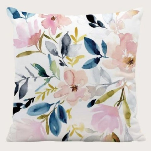 Flower Print Pillowcase