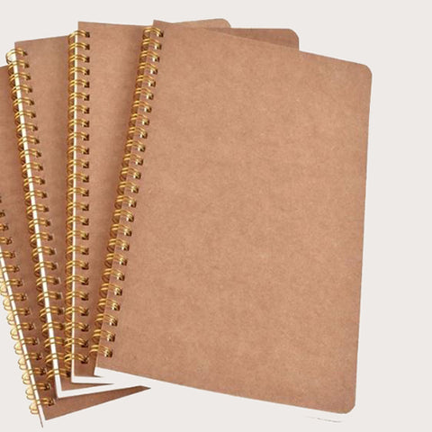 Paper Cover Spiral Notebook