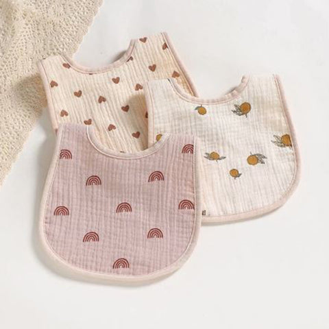 Print Muslin Bib