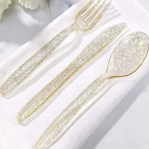 Plastic Disposable Cutlery Set 12 pc