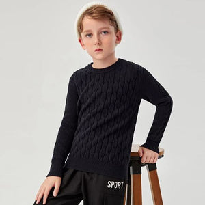 Boys Cable Knit Sweater