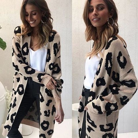 Leopard Cardigan