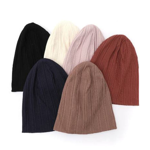 Cotton Ribbed Beanie