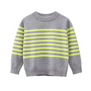 Neon Stripe Sweater