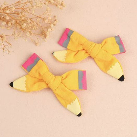 Toddler Girls Bow Clip 2 pc