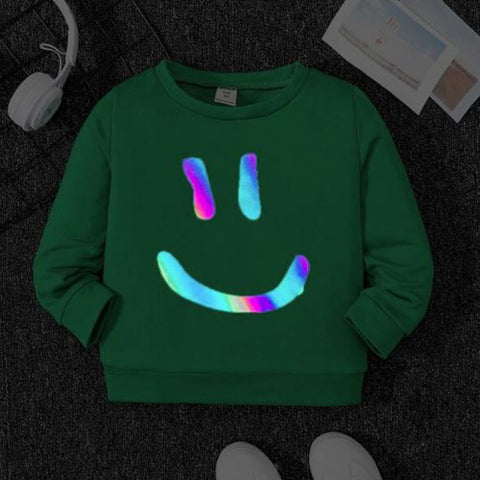 Toddler Boys Reflective Sweatshirt