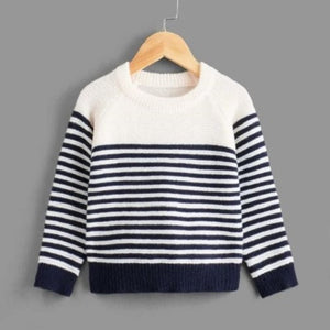 Toddler Boys Striped Sweater