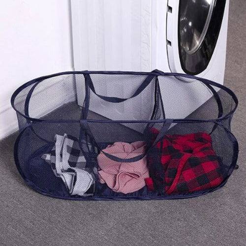 Foldable Multi Grid Laundry Hamper