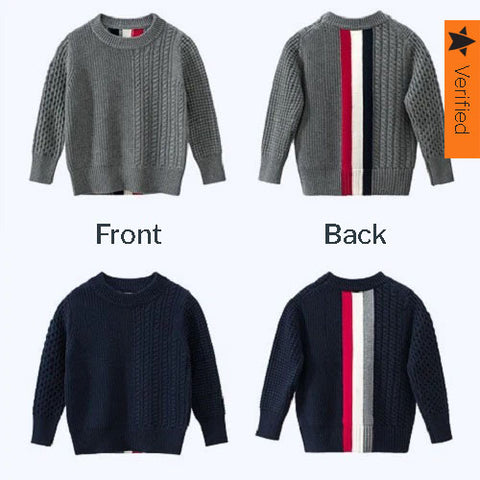 Stripe Back Sweater