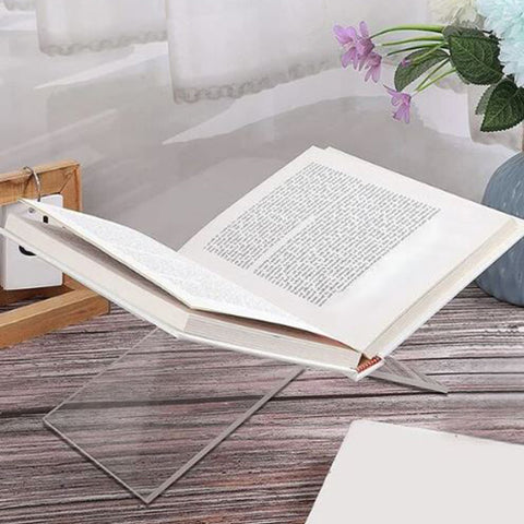 Clear Book Stand