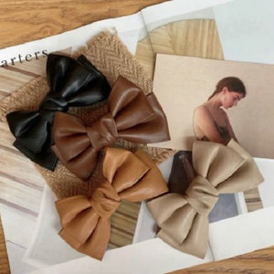 Leather Bow