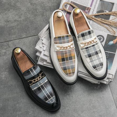 Plaid Loafers