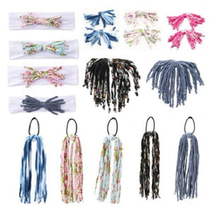 Floral Tassel Hair Accessories