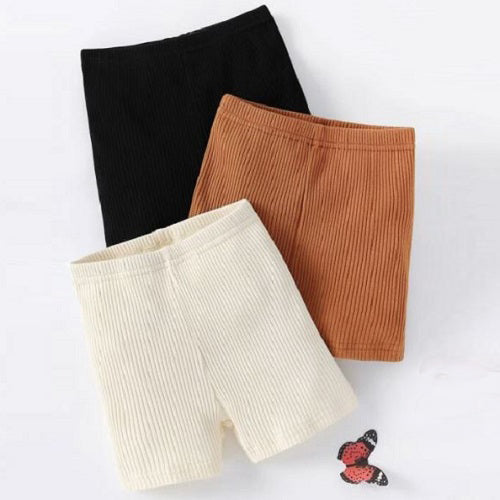 Baby Ribbed Shorts 3 pc