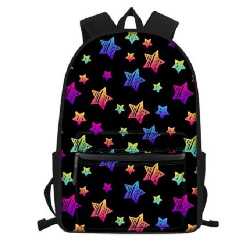 Star Print Backpack