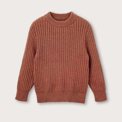 Toddler Boys Ribbed Knit Sweater