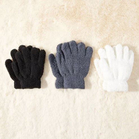 Toddler Solid Gloves 3 pc
