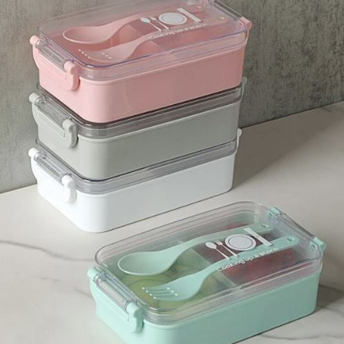 Lunch Box With Flatware