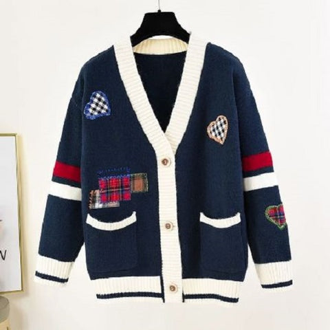 Patchwork Cardigan