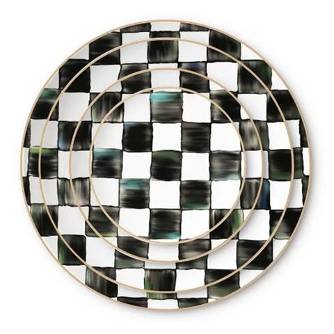 Checkered China Plate