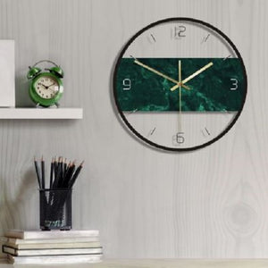 Green Stripe Clock