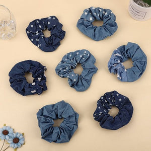 Denim Scrunchie